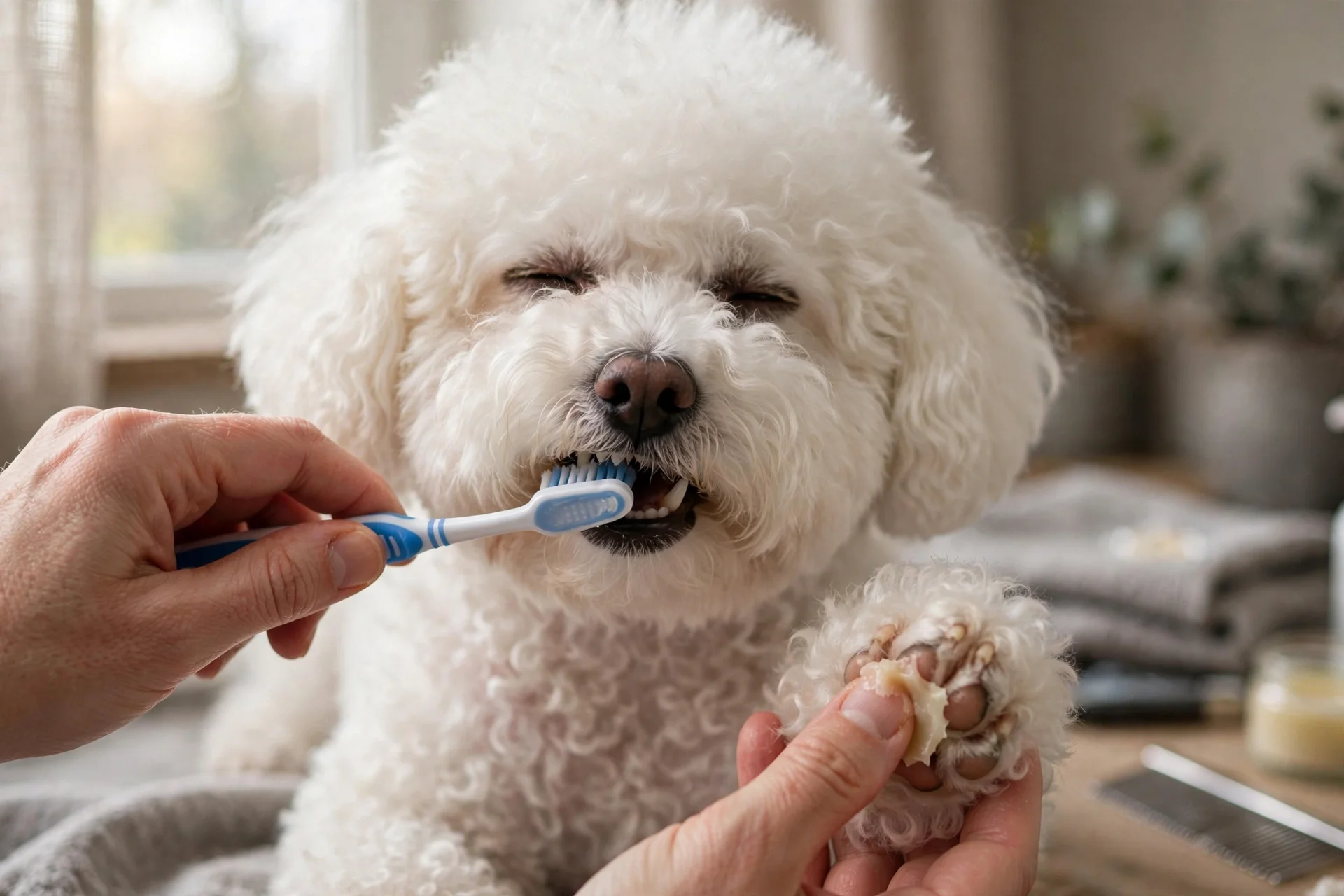 Teeth cleaning add-on